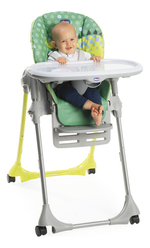 Silla De Comer Alta Polly Easy De Chicco Cocodrile