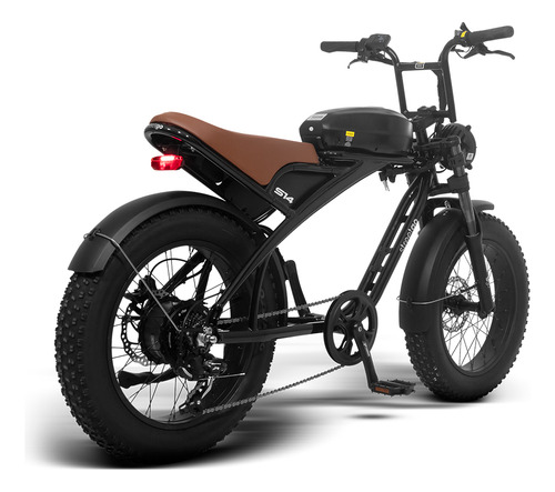 Bicicleta Elétrica 750w Aro 20 Freio Hidráulico 7v 48v S14