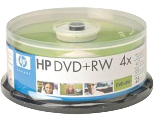 2 Pack De 25 Unidades Dvd+rw 4.7 Gb 120gb 
