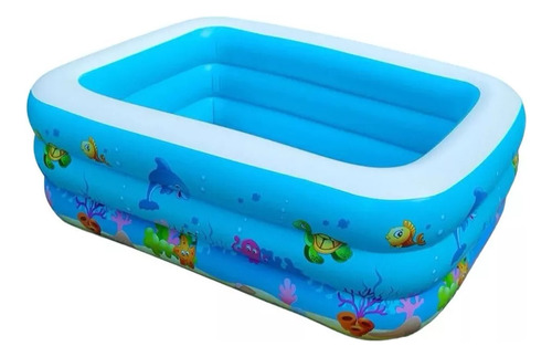 Piscina Inflable Rectangular  Familiar 180x140cm