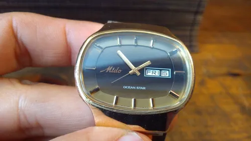 Precioso Reloj Mido Ojo De Venado Ojo De Tigre Ocean Star