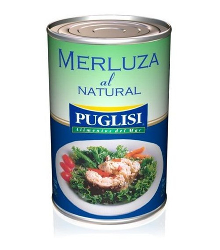 Pack X 48 Unid. Merluza  Nat 380 Gr Puglisi Pescader Pro