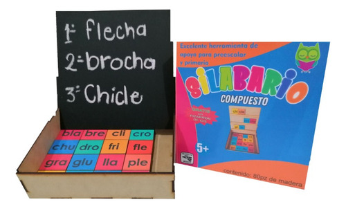 Kit Abecedario Móvil+silabario Simple+silabario Compuesto