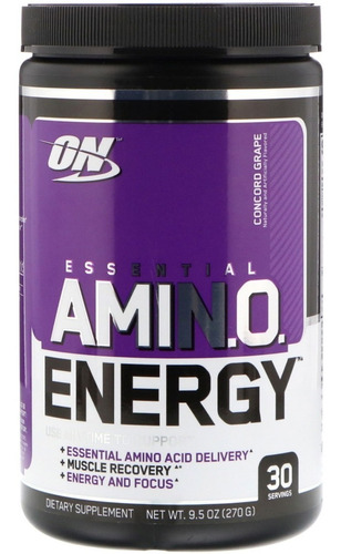 Aminoacidos Bcaa Amino Energy Optimum Nutrition 30 Serv 270g