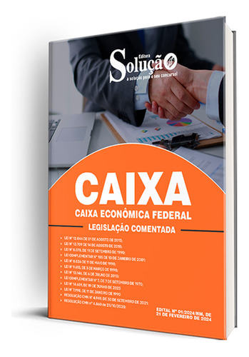 Caderno De Legislação Comentada Caixa Técnico Bancário