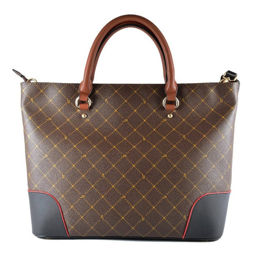 Bolsa Jorge Bischoff Shopping Monograma Jb Jbgf00108001 Orig
