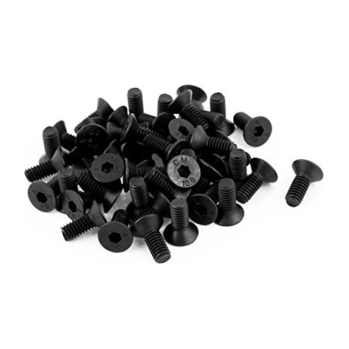 Tornillos Avellanados Cabeza Plana Hexagonal M4 X 10 Mm...