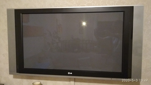 Tv LG Plasma 42px4rv C/defeito(não Despacho-muito Pesada)