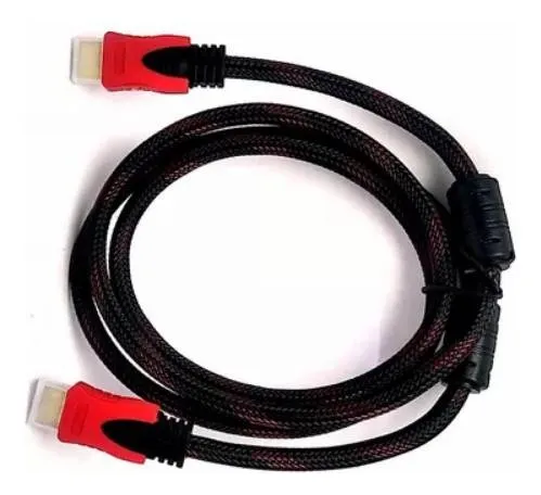 Cable Hdmi 1.8m Gio Negro/rojo