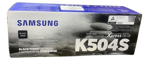 Toner Original Samsung 504neg Clp-415 Clt-k504s 2,500 Página