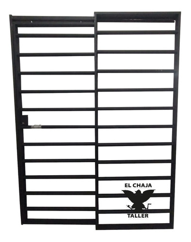 Puerta Reja Balcon Corrediza 150x200 Tubo 32 Mm Reforzada