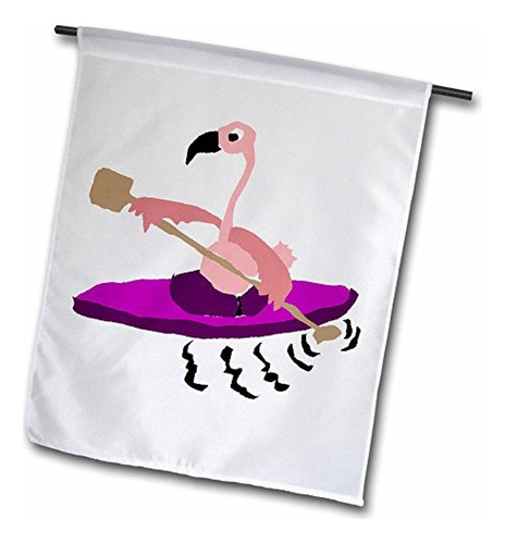 All Smiles Arte Birds  Funny Pink Flamingo Bird Kayak  Bande