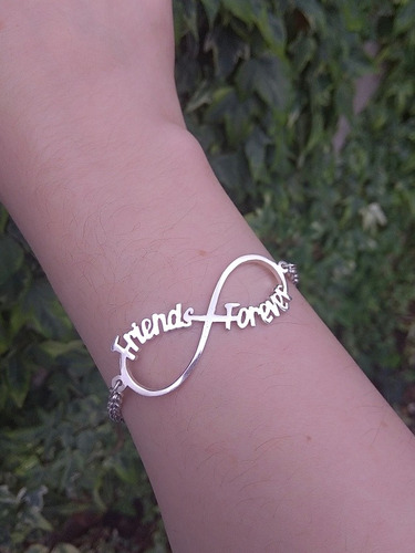 Dije Infinito Con Nombres Plata925 +cadena De Regalo!!