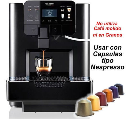 Imagen 2 de 6 de Cafetera Express Profes Saeco Area Otc P/ Capsulas Nespresso