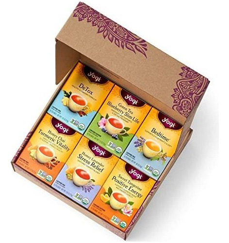 Caja De Tè Yogi Tea - Caja De Regalo Con Paquete Variado De