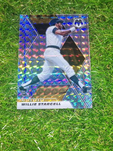 Cv Willie Stargell Panini Mosaic Prisms Silver Refractor 