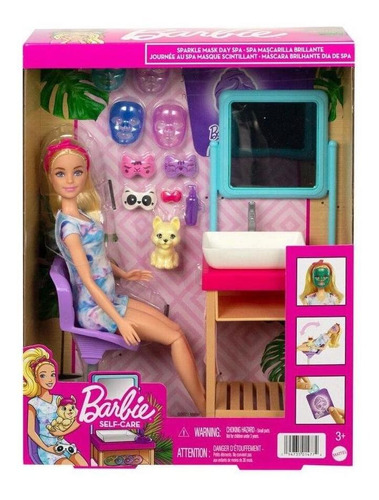 Barbie Wellness Dia De Spa De Máscaras - Mattel