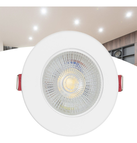 Spot Led Smd 12w Dicroica Embutir Aaatop Redondo Bf