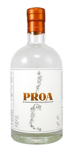 Gin Proa 45º 750cc / Chilepisco
