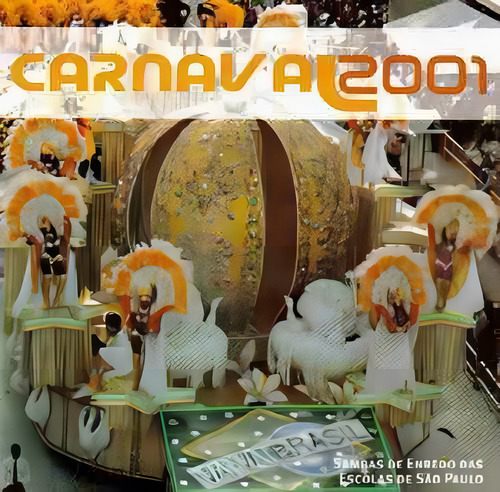 Cd Carnaval Sp 2001 Mocidade Alegre Leandro D Itaquera Novo