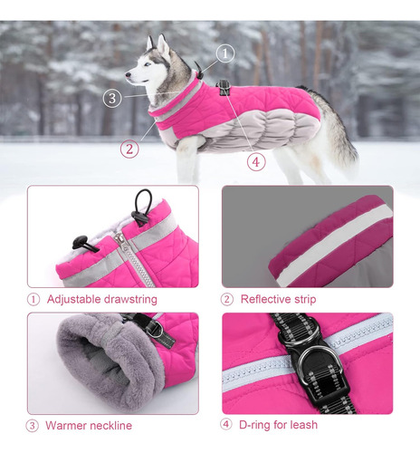 Lelepet Abrigo De Invierno Para Perros Abrigo Para Perros...