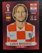 Comprar Figurita Mundial Qatar 2022 Luka Modric Cro 13 Original Oryx