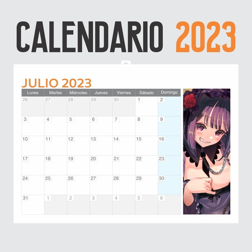 Imagen 1 de 6 de Calendario 2023 Anime Sono Bisque Doll Wa Koi Wo  - Animeras