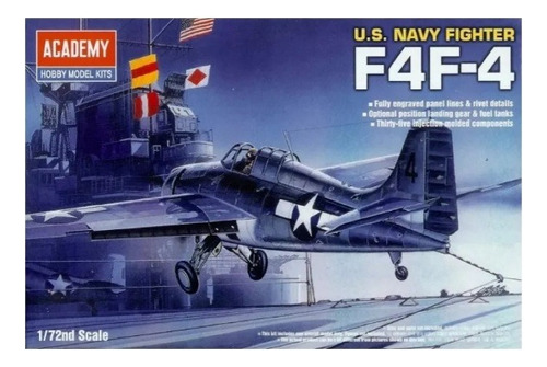 Avion Grumman F4 F-4 Wildcat 1/72 Academy