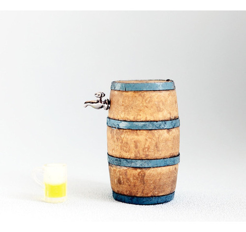 . Mini Modelo De Juego De Simulación De Barril De Cerveza En