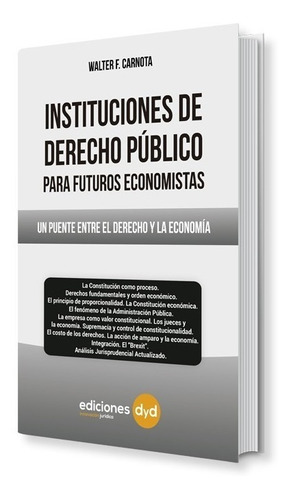 Instituciones De Derecho Publico Para Futuros Economistas