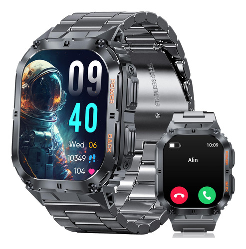 Smart Watch(answer/make Calls),1.96 Amoled Display With 110.