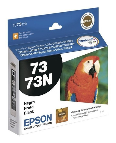 Cartucho Epson T073120-al Negro Original