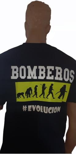 Remera Estampada Para Bomberos!!!! Modelo 34 