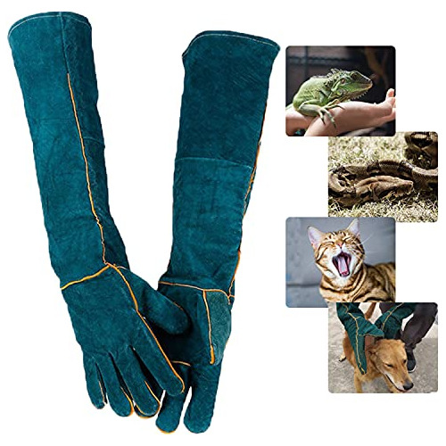 Animal Handling Gloves Bite Proof, 60cm Durable Bite Re...