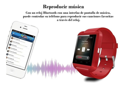 Smart Watch U8 Pantalla Táctil Llamadas Reloj Inteligente