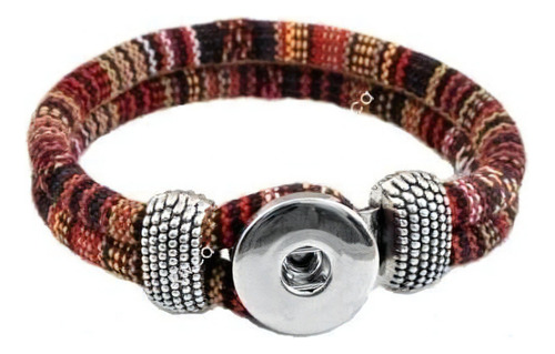 Pulseira De Cotton Vermelho