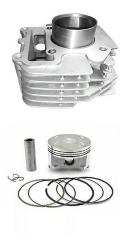 Kit Cilindro Completo Yamaha New Crypton 110 - Fas Motos