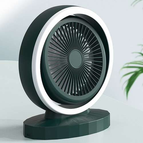 Ventilador De Escritorio E Fan, Recargable, Funciona Con Pil