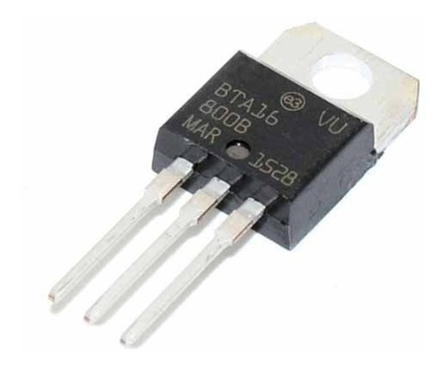 Imagen 1 de 3 de Transistor Triac Bta16-800b 16a 800v Bta16800 