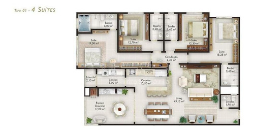 Imagem 8 de 14 de Garden Square Residence 4 Suites Itapema - 3959