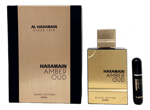 Al Haramain Amber Oud Black Edition Edp 200 Ml Unisex