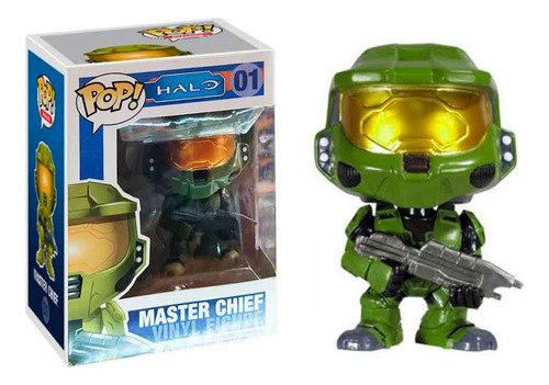 Master Chief Classic Funko Pop 01 Halo Game