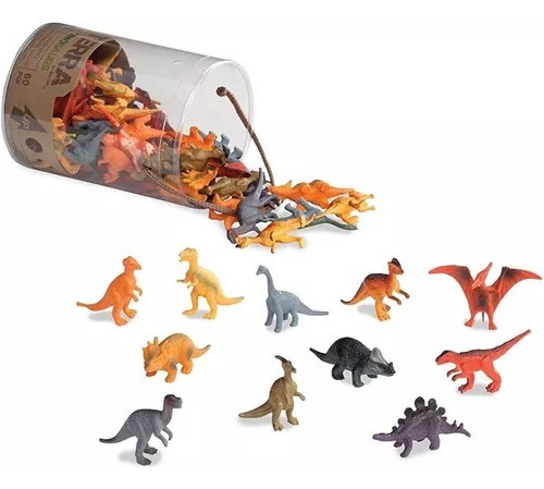 Juguetes Set De Dinosaurios Terra 60 Piezas 