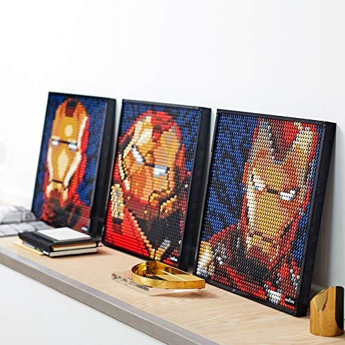 Kit De Construcción Lego Art Marvel Studios Iron Man 31199