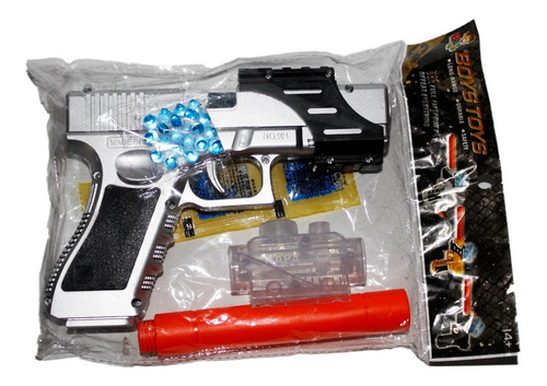 Pistola De Hidrogel Con Sileciador Tipo Gotcha (orbeez)