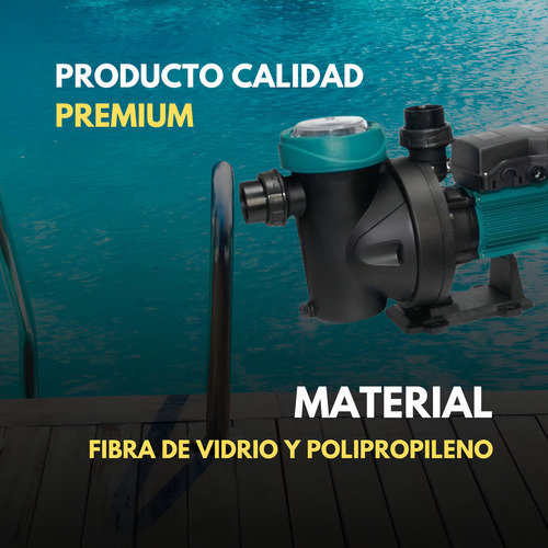 Espa Bomba Para Alberca 3/4 Hp 1 F 115v Diámetro 1 1/2 Silen75-s-115 Ideal Para Albercas De 109,000 Litros De Capacidad 8 Horas De Filtrado A Una Carga De 9 Mca