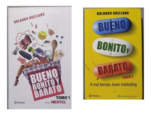 Bueno Bonito Y Barato - Rolando Arellano  (tomo 1 Y Tomo 3 )