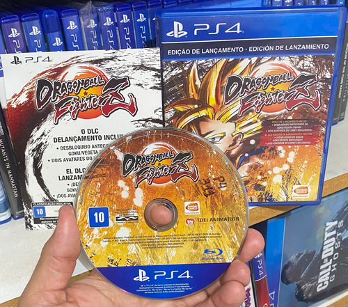 Dragonball Fighter Z Leg.português Ps4 Físico Original !! (Usado)