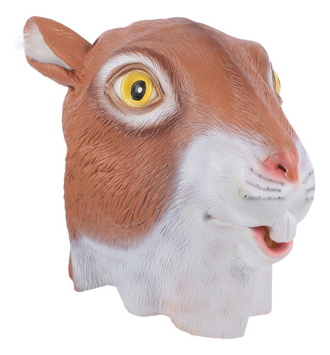 Xyx1 Disfraz Ardilla Halloween, Personaje Con Máscara Látex