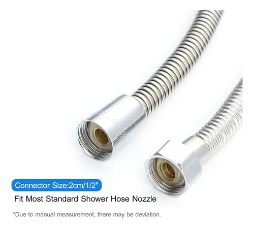 // Manguera De Ducha De Acero Inoxidable De 3 M Para Baño